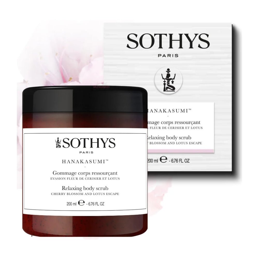 Sothys Gommage Corps Ressourcant fiore di ciliegio e loto 200ml - benvenuto