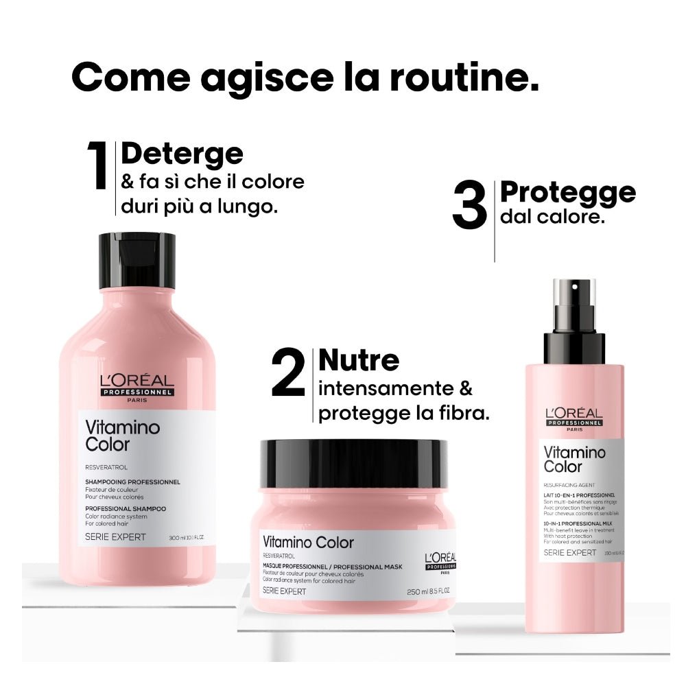 L'Oréal Professionnel Vitamino Color Trio Cofanetto di Natale capelli colorati - Capelli