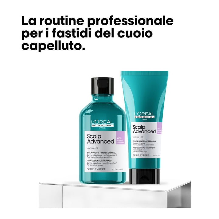 L'Oréal Professionnel Scalp Advanced Anti - Discomfort Duo Cofanetto di Natale cuoio capelluto sensibile - Capelli