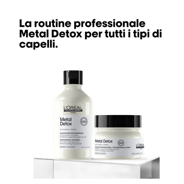 L'Oréal Professionnel Metal Detox Duo Cofanetto di Natale tutti i tipi di capelli - Capelli