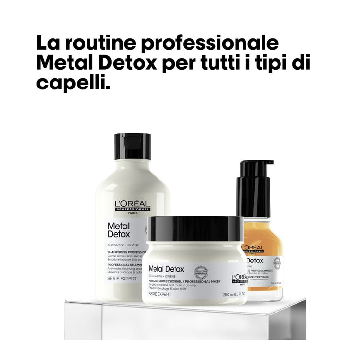 L'Oréal Professionnel Metal Detox Trio Cofanetto di Natale tutti i tipi di capelli - Capelli