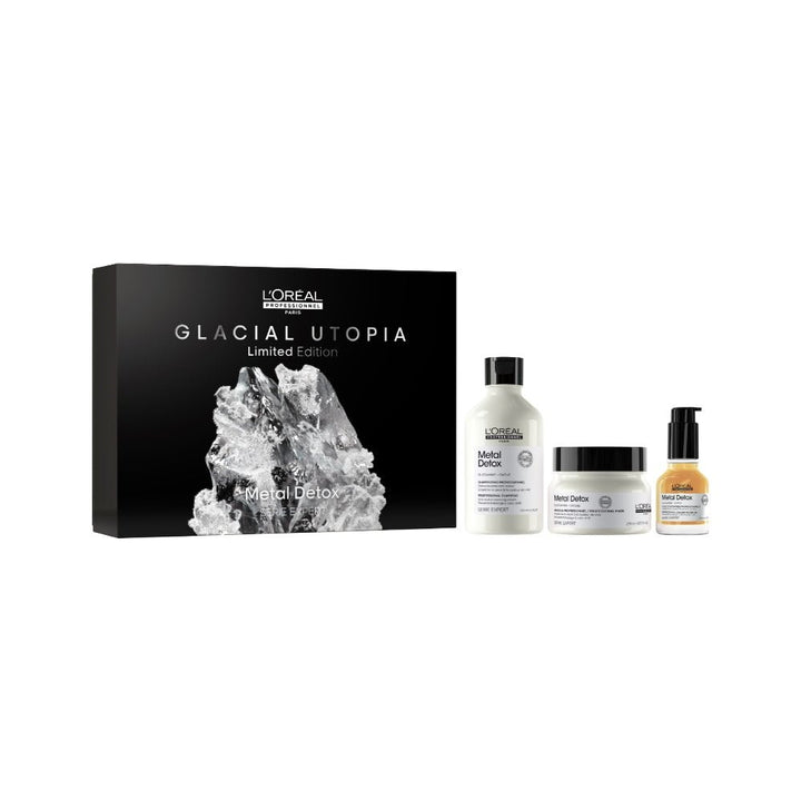 L'Oréal Professionnel Metal Detox Trio Cofanetto di Natale tutti i tipi di capelli - Planethair 