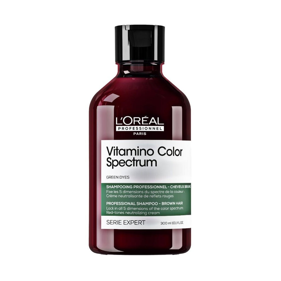 Vitamino Color Spectrum Shampoo Verde Neutralizzante capelli castano scuro L'Oréal Professionnel - Planethair 