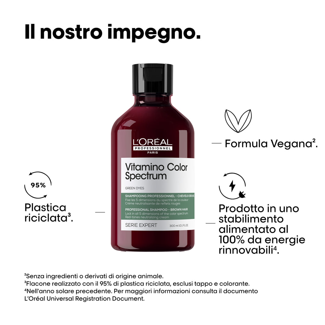 Vitamino Color Spectrum Shampoo Verde Vegan