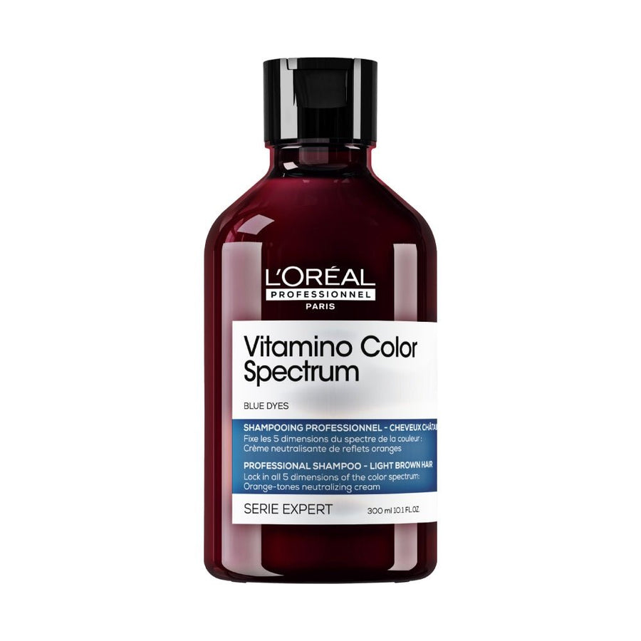 Vitamino Color Spectrum Shampoo Blu capelli castano chiaro L'Oréal Professionnel 300ml - Planethair 