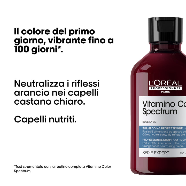 Vitamino Color Spectrum Shampoo Blu effetto