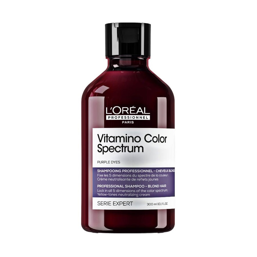 Vitamino Color Spectrum Shampoo Viola Neutralizzante capelli biondi L'Oréal Professionnel 300ml - Planethair 