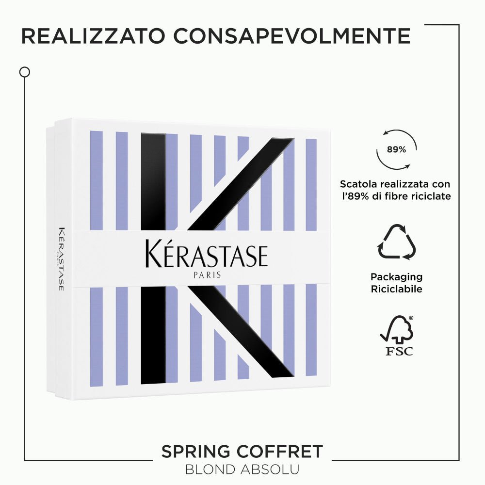 Kerastase Blond Absolu Cofanetto Spring Kit capelli biondi - Planethair 