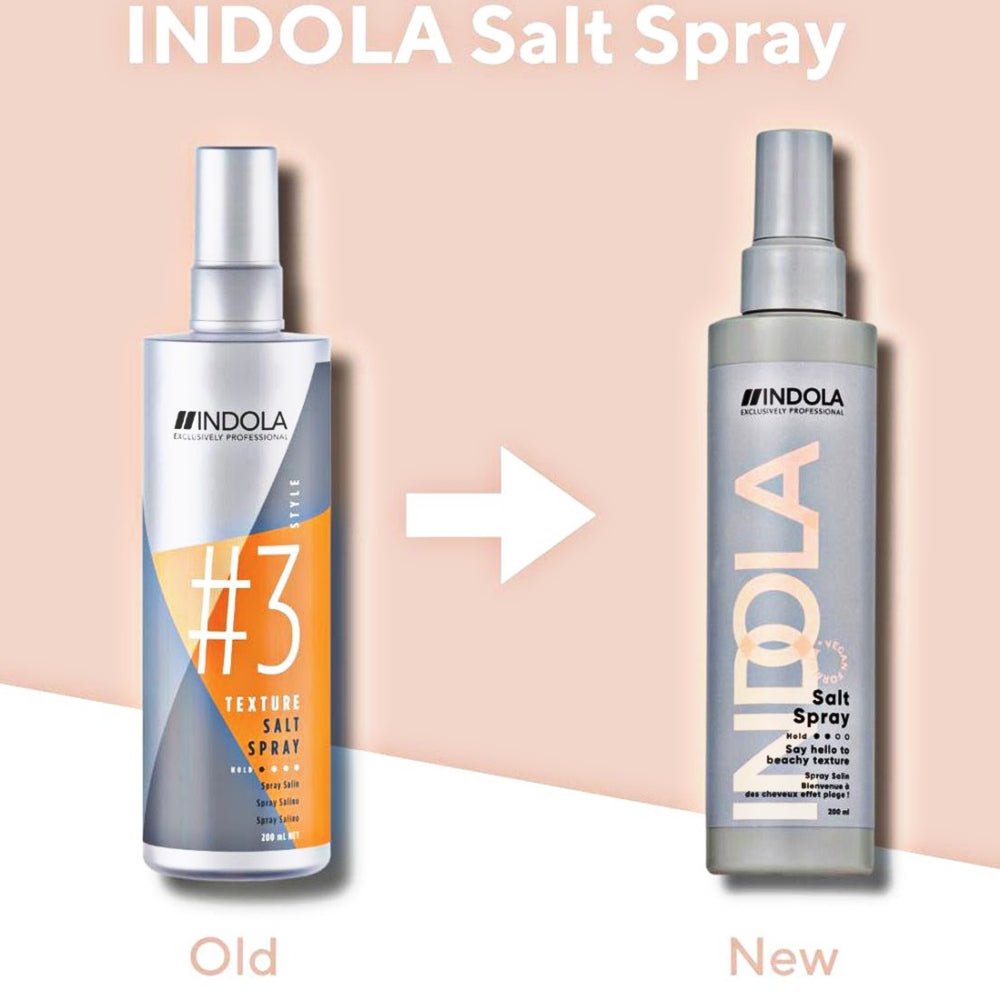 Indola Salt Spray Salino per capelli 200ml - Planethair 