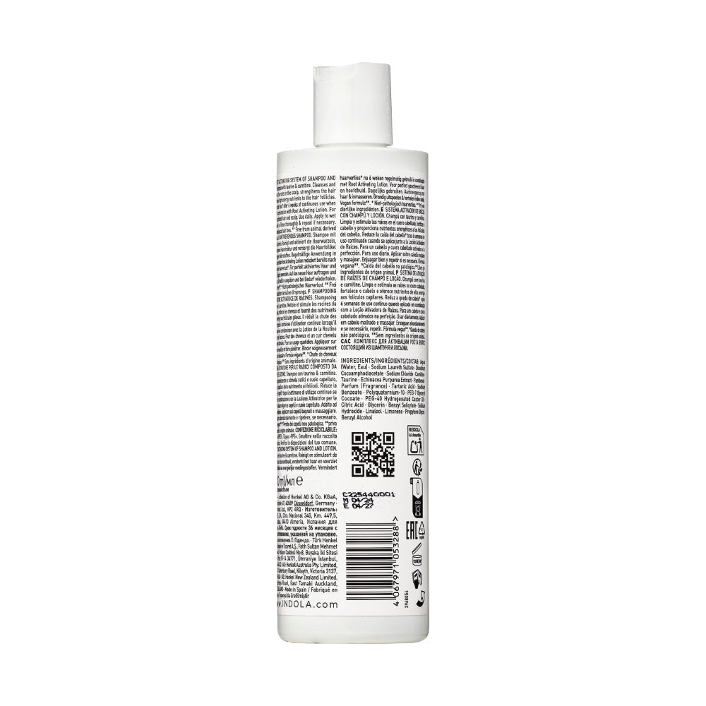 Indola Root Activating Shampoo ingredienti