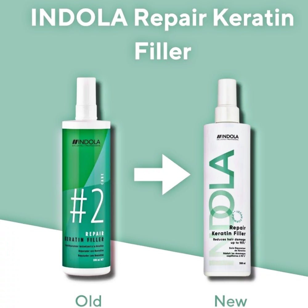 Indola Repair Keratin Filler capelli danneggiati 300ml - Planethair 