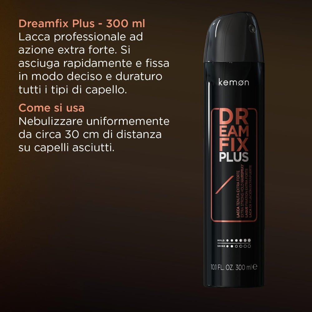 Kemon Dreamfix Plus lacca capelli extra forte 300ml - Capelli