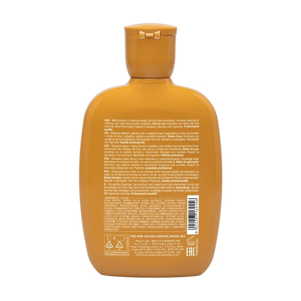 Alfaparf Sunshine After Sun Low Shampoo doposole 250ml - Capelli