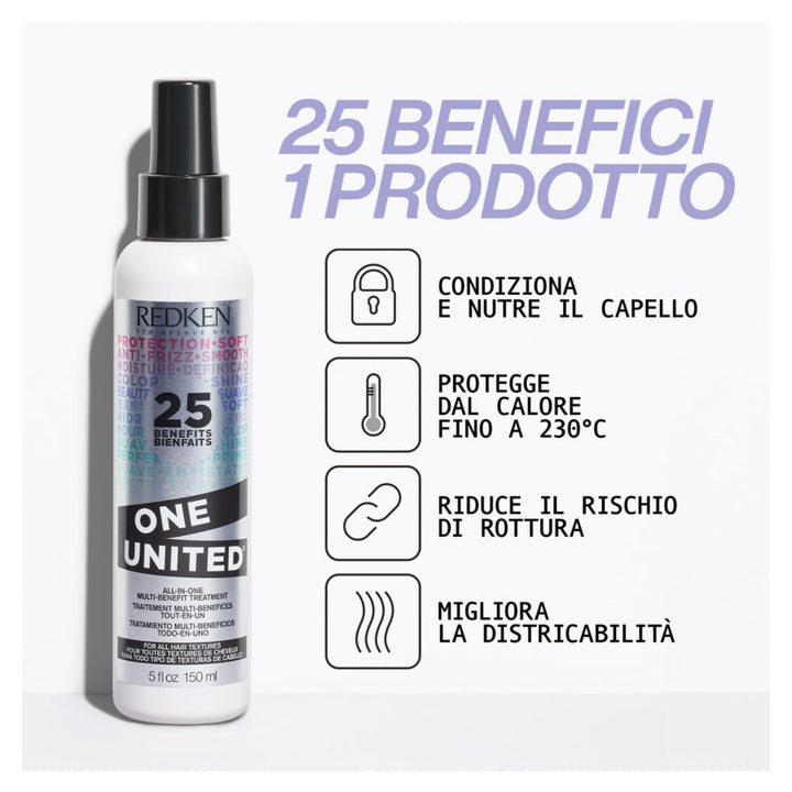 Redken Cofanetto Natalizio Volume Injection Shampoo Conditioner e One United - Capelli