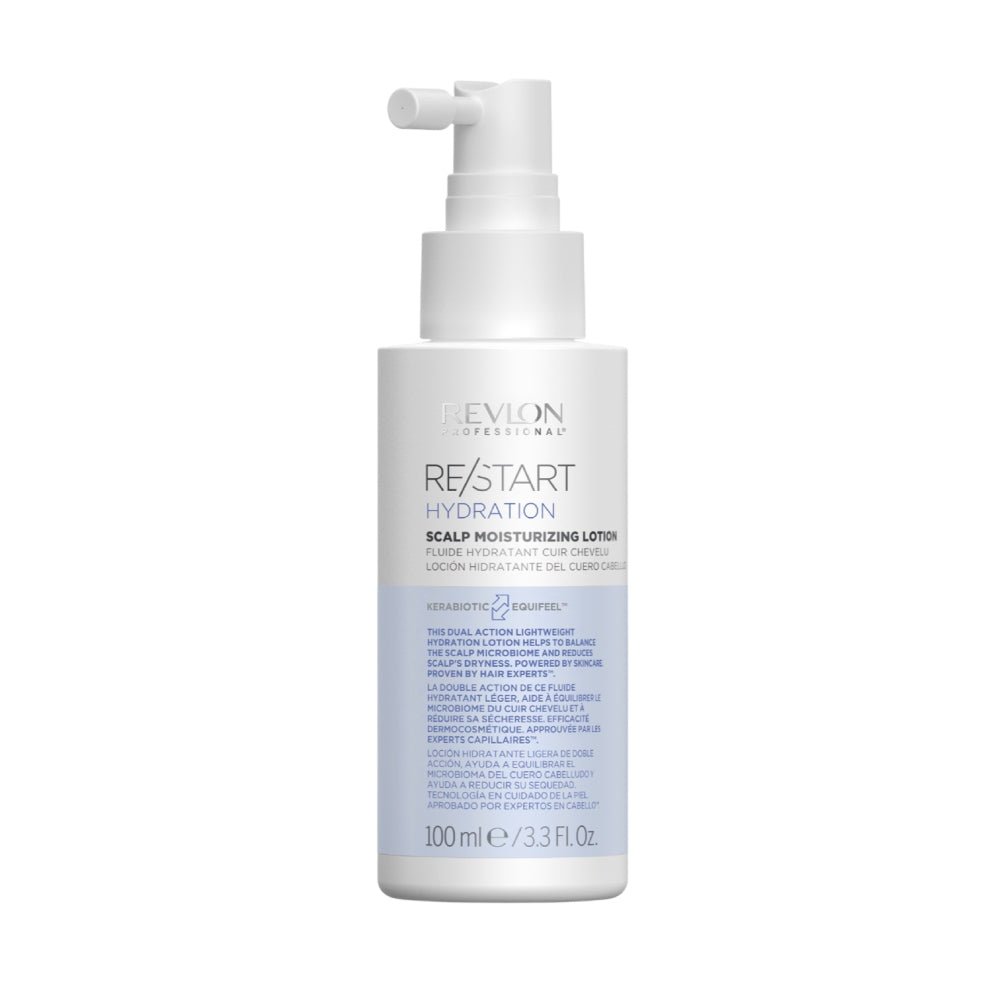 Hydration Scalp Moisturizing Lotion Revlon Restart cuoio capelluto 100ml - Planethair 