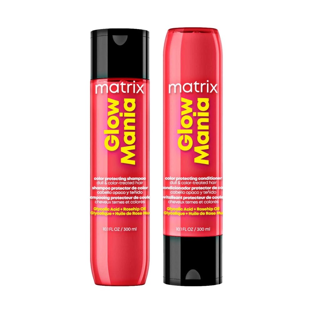 Glow Mania Kit Shampoo e Conditioner Matrix capelli colorati - Planethair 