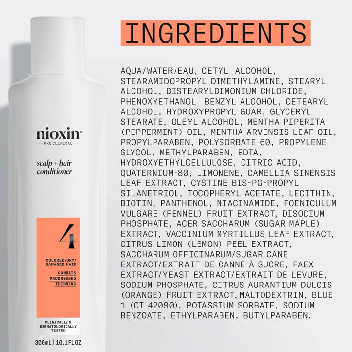 Nioxin System 4 Conditioner ingredienti