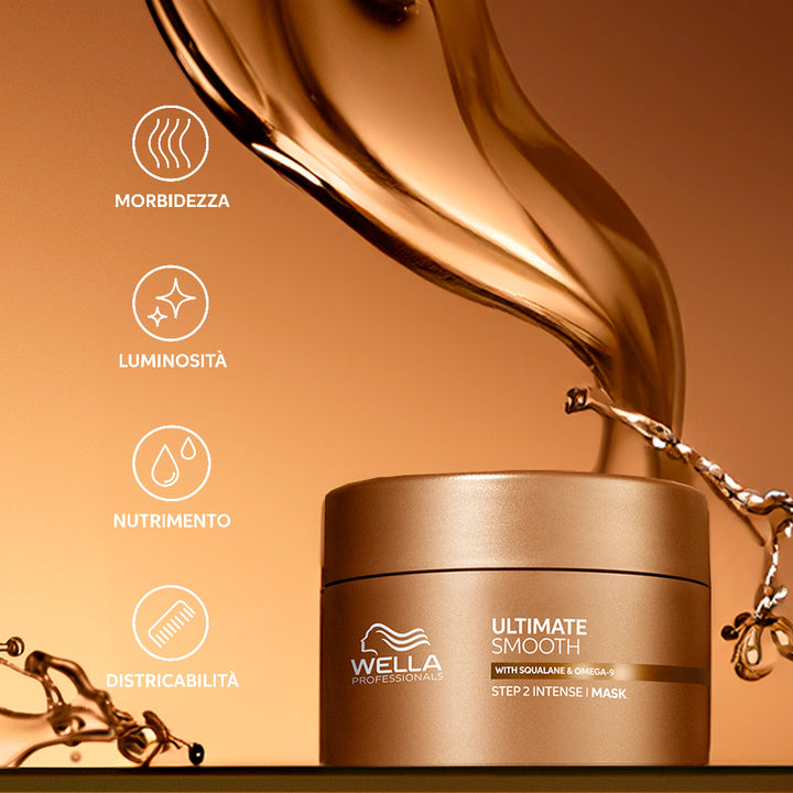 Ultimate Smooth maschera anticrespo professionale lisciante 