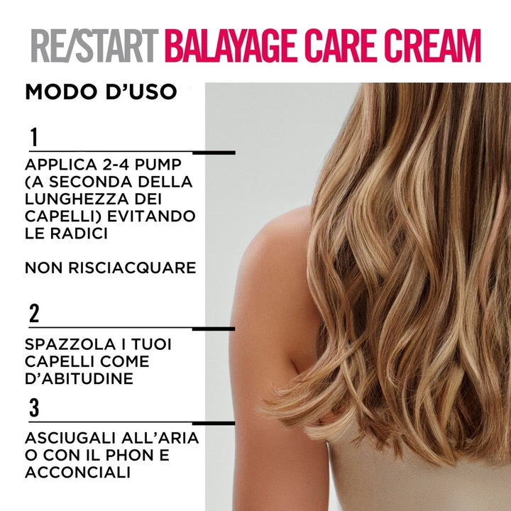 Revlon Restart Color Balayage Care Cream 150ml - capelli colorati - Capelli Colorati