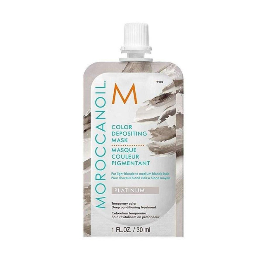 Moroccanoil Color Depositing Mask Platinum 30ml - Capelli Colorati/Meches - benvenuto