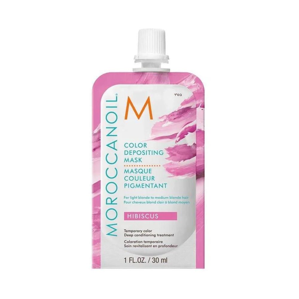 Moroccanoil Color Depositing Mask Hibiscus 30ml - Capelli Colorati/Meches - benvenuto