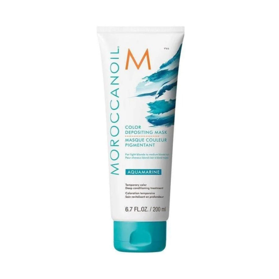 Moroccanoil Color Depositing Mask Aquamarine 200ml - Capelli Colorati/Meches - benvenuto