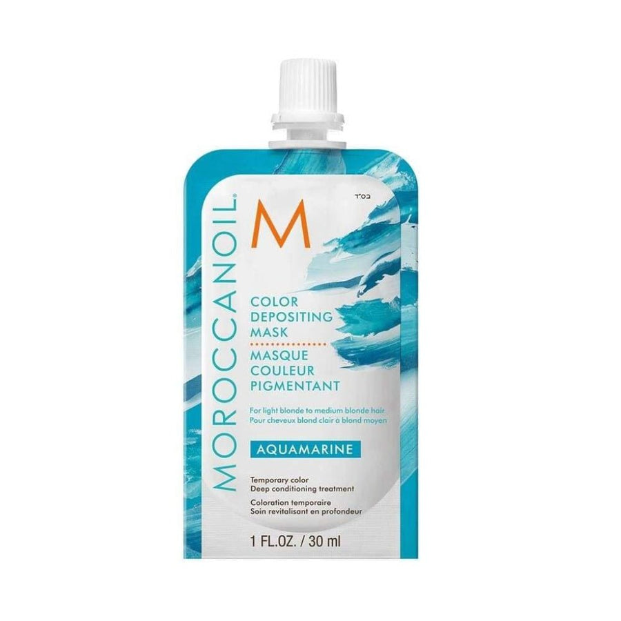 Moroccanoil Color Depositing Mask Aquamarine 30ml - Capelli Colorati/Meches - benvenuto