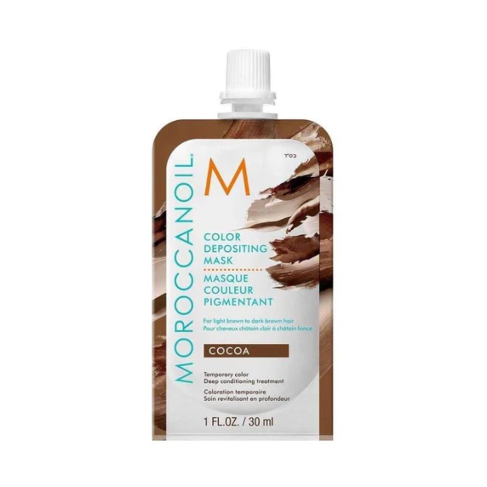 Moroccanoil Color Depositing Mask Cocoa 30ml - Planethair 