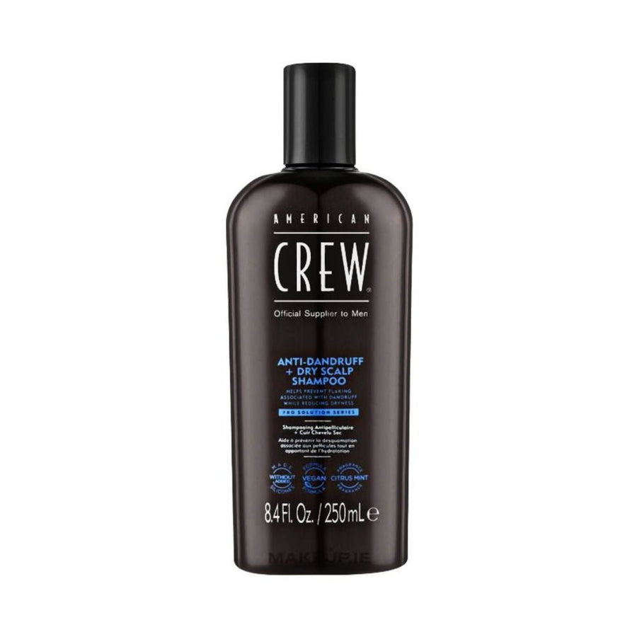 Anti Dandruff + Dry Scalp Shampoo American Crew 250ml - Planethair 