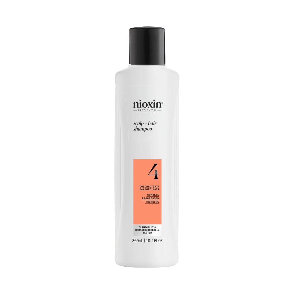 Nioxin System 4 Shampoo capelli colorati con assottigliamento avanzato - Capelli Misti/Grassi - Caduta Capelli