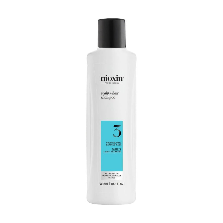 Nioxin System 3 Shampoo capelli colorati con assottigliamento lieve - Capelli Misti/Grassi - Caduta Capelli