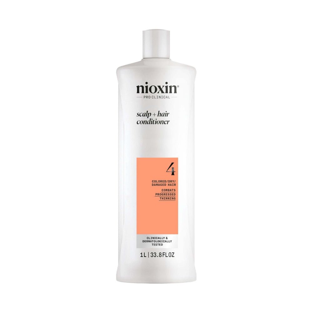 Nioxin System 4 Conditioner capelli colorati con assottigliamento avanzato - Capelli Misti/Grassi - Caduta Capelli