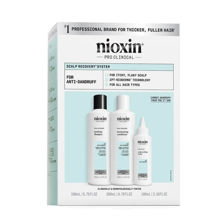 Nioxin Scalp Recovery Kit antiforfora - Capelli Misti/Grassi - Capelli