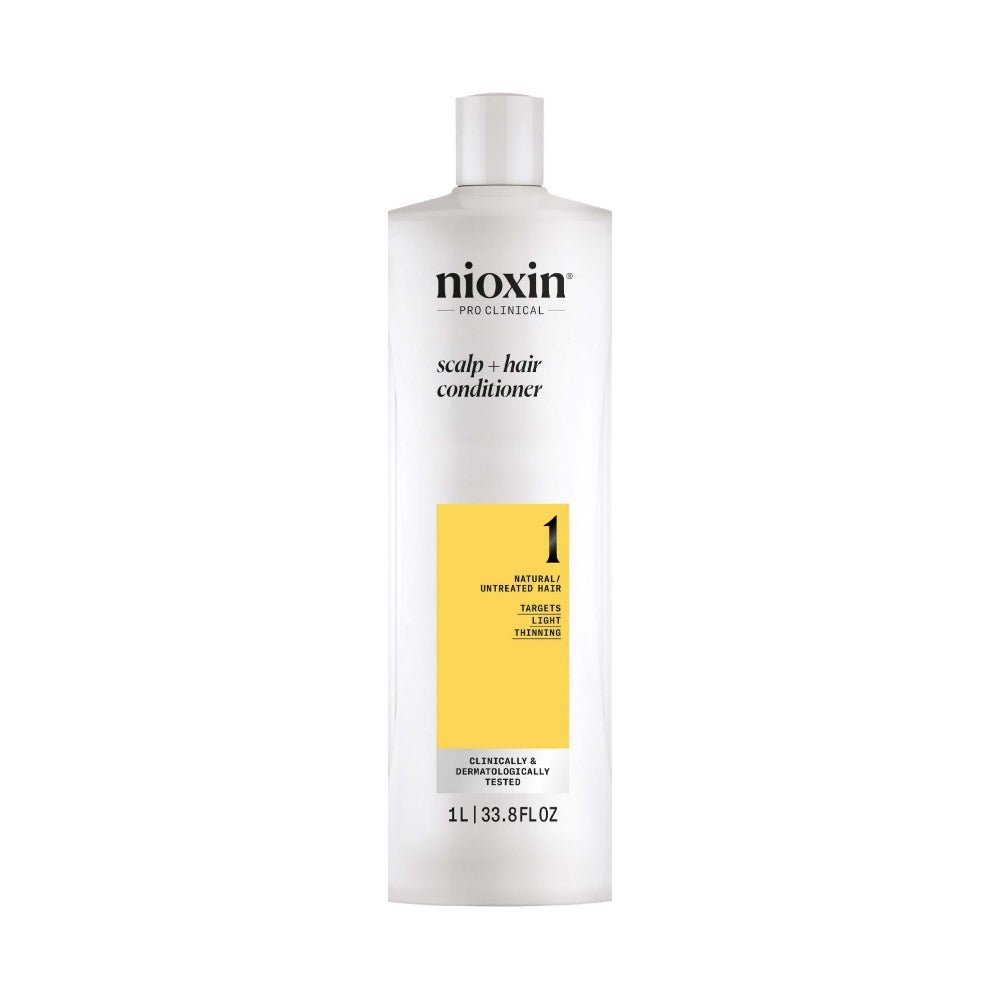 Nioxin System 1 Conditioner capelli naturali con assottigliamento lieve - Capelli Misti/Grassi - Caduta Capelli