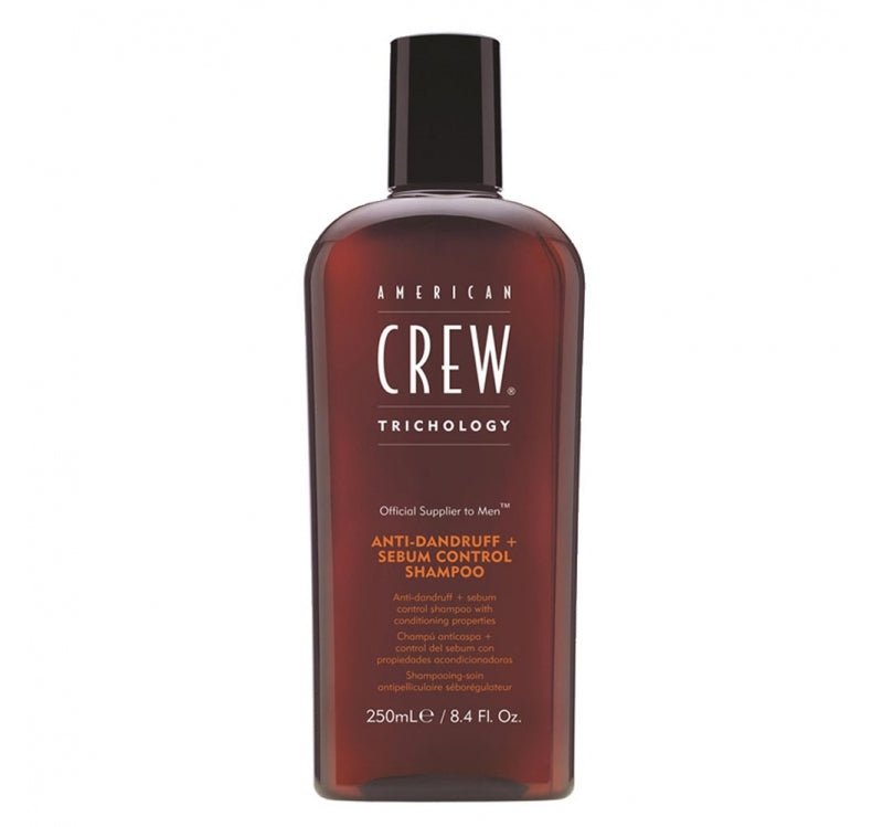 American Crew Anti Dandruff+ Sebum Control Shampoo 250ml - Capelli Misti/Grassi - Capelli