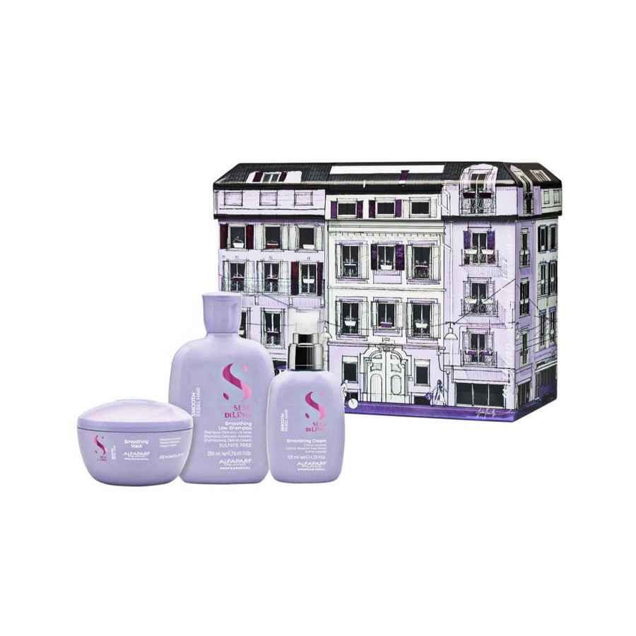 Semi di Lino Holiday Kit Smooth Alfaparf capelli crespi - Capelli Ricci - Capelli