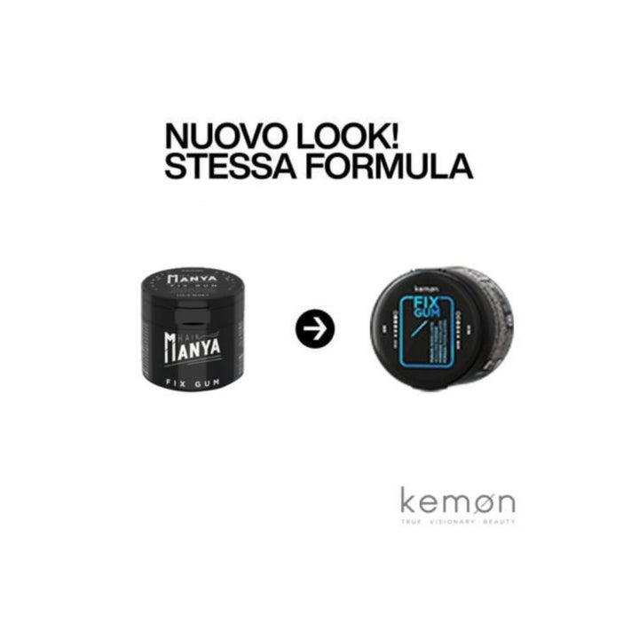 Kemon Fix Gum pomata modellante 100ml - Cere - Capelli