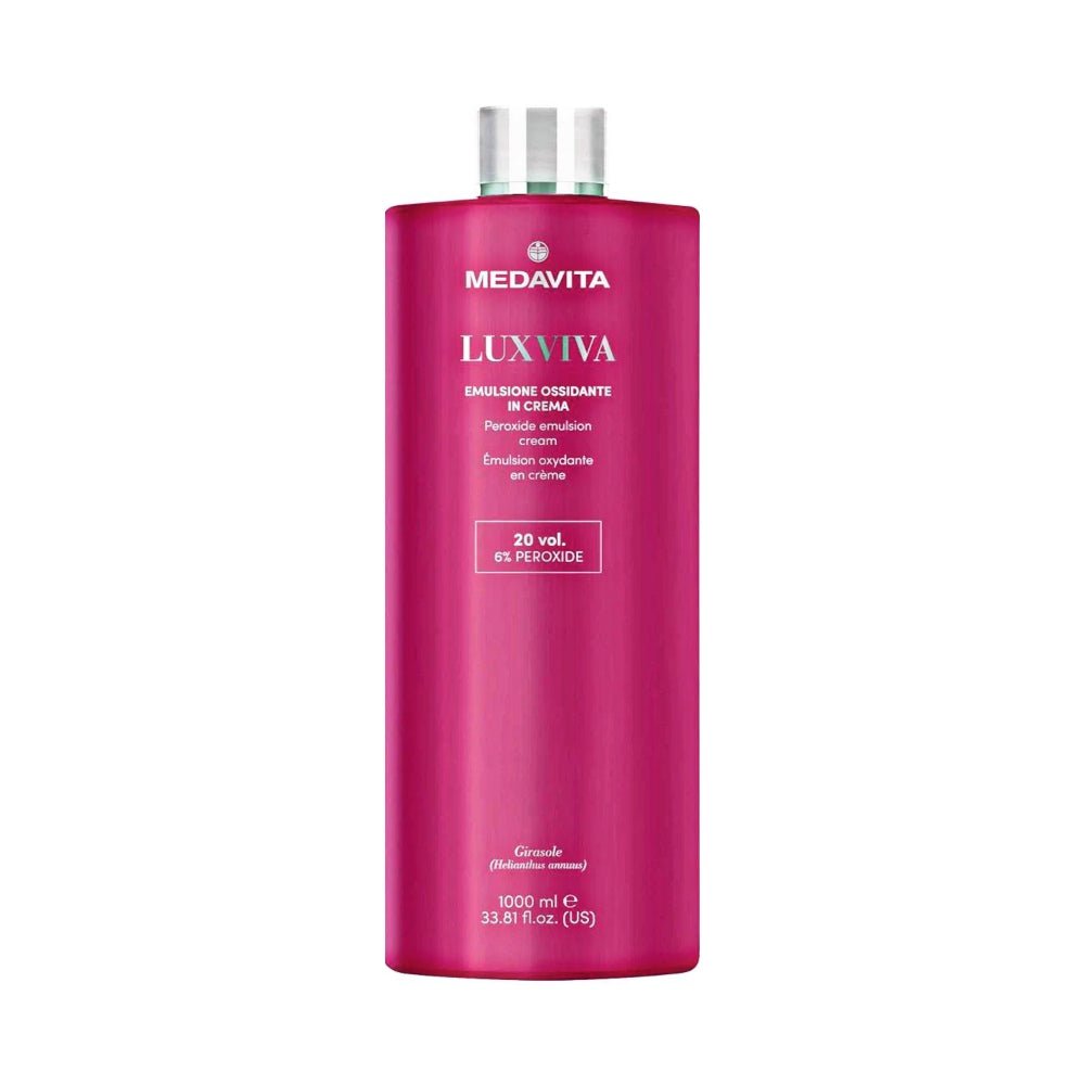 Medavita Luxviva Emulsione Ossidante in Crema 1000ml - Decolorante - Capelli