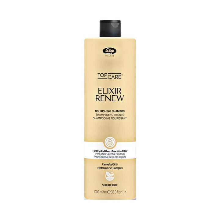 Elixir Renew Nourishing Shampoo Top Care Lisap capelli secchi - Dosatori Litri - Capelli