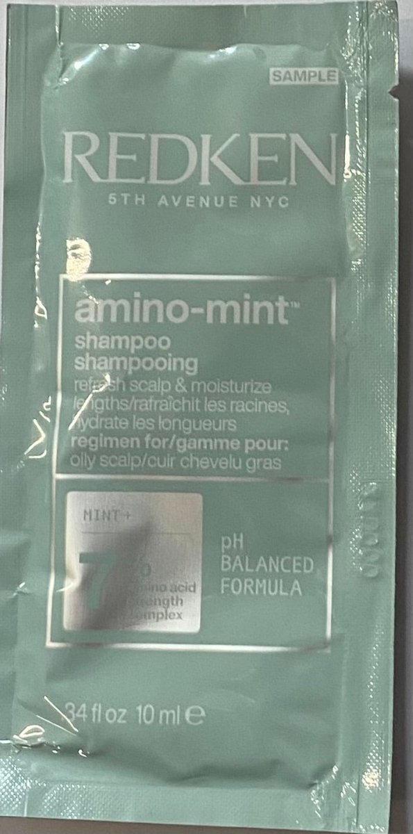 Redken Amino - mint shampoo 10ml - FREEGIFT_HIDDEN - archived