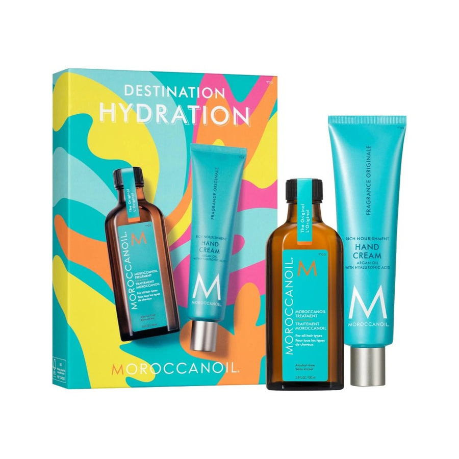 Moroccanoil Destination Hydration Kit capelli e mani - Olio per Capelli - 40%