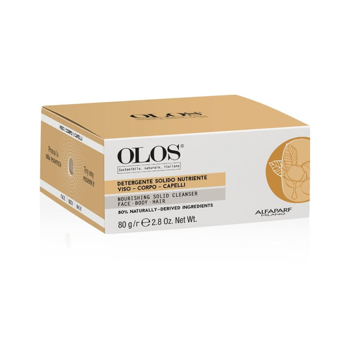 Olos Detergente Solido Nutriente viso corpo capelli 80gr - Olio per Capelli - benvenuto