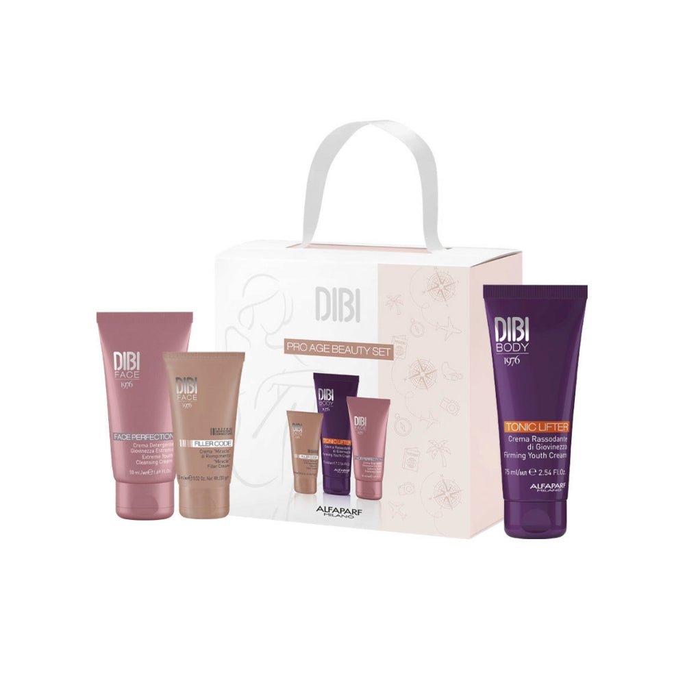 Dibi Milano Pro Age Beauty Set viso e corpo - Rassodante & Tonificante - Antirughe Antietà