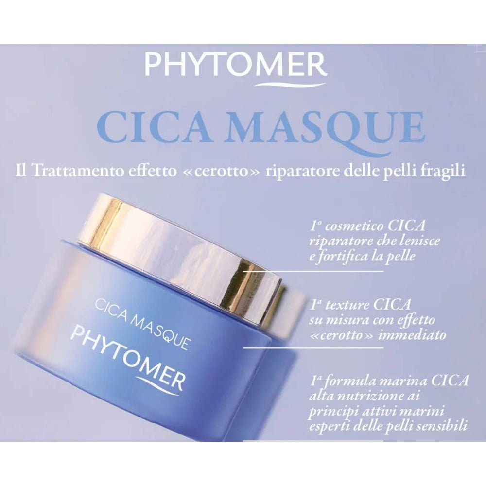 Phytomer Cica Masque Viso pelle sensibile 50ml - Planethair 