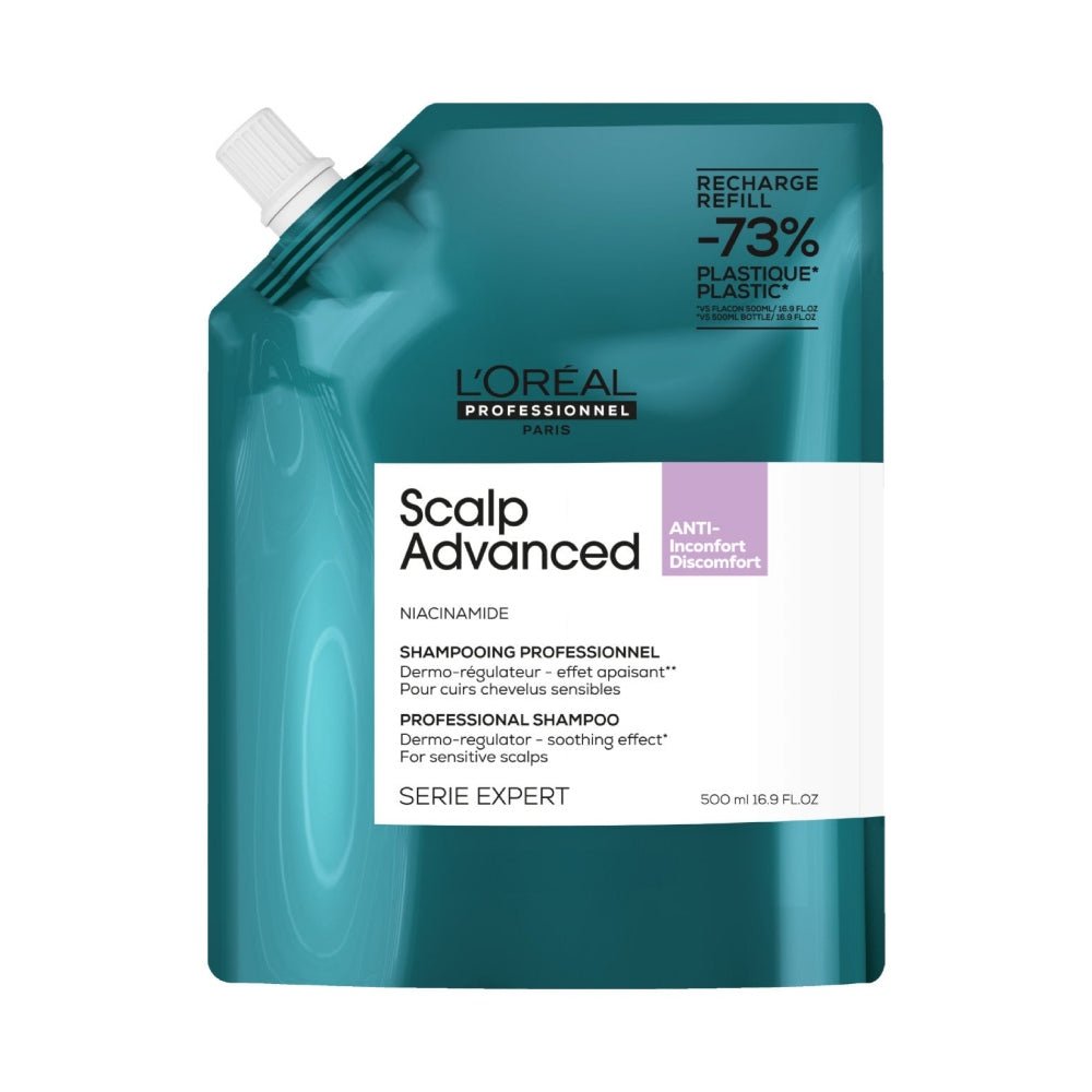 L'Oreal Professionnel Scalp Advanced Shampoo Anti Discomfort lenitivo - Serie Expert - Capelli