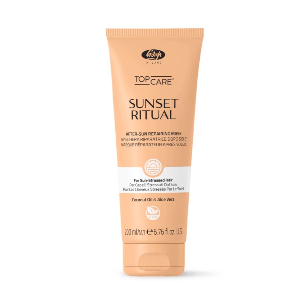 Sunset Ritual Maschera Riparatrice Dopo Sole Lisap Top Care 200ml - Solari - Capelli