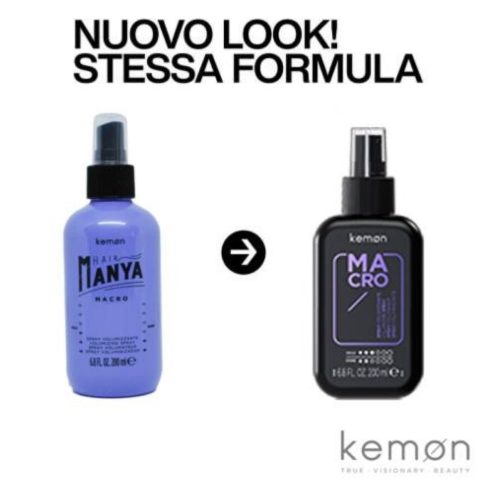 Kemon Macro spray volumizzante 200ml - Spray - Capelli