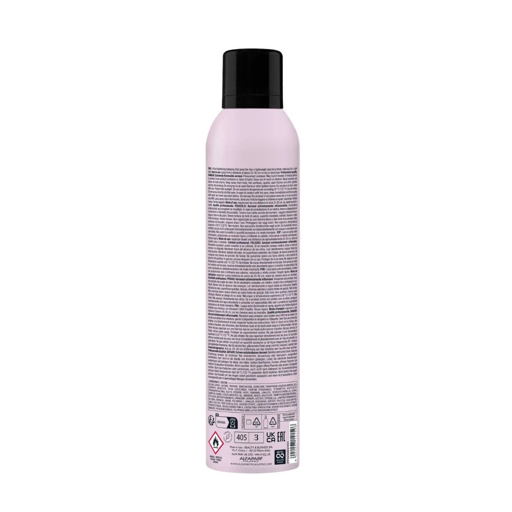 Alfaparf Semi di Lino Cristalli Hairspray lacca per capelli extra illuminante 300ml - Spray - Capelli