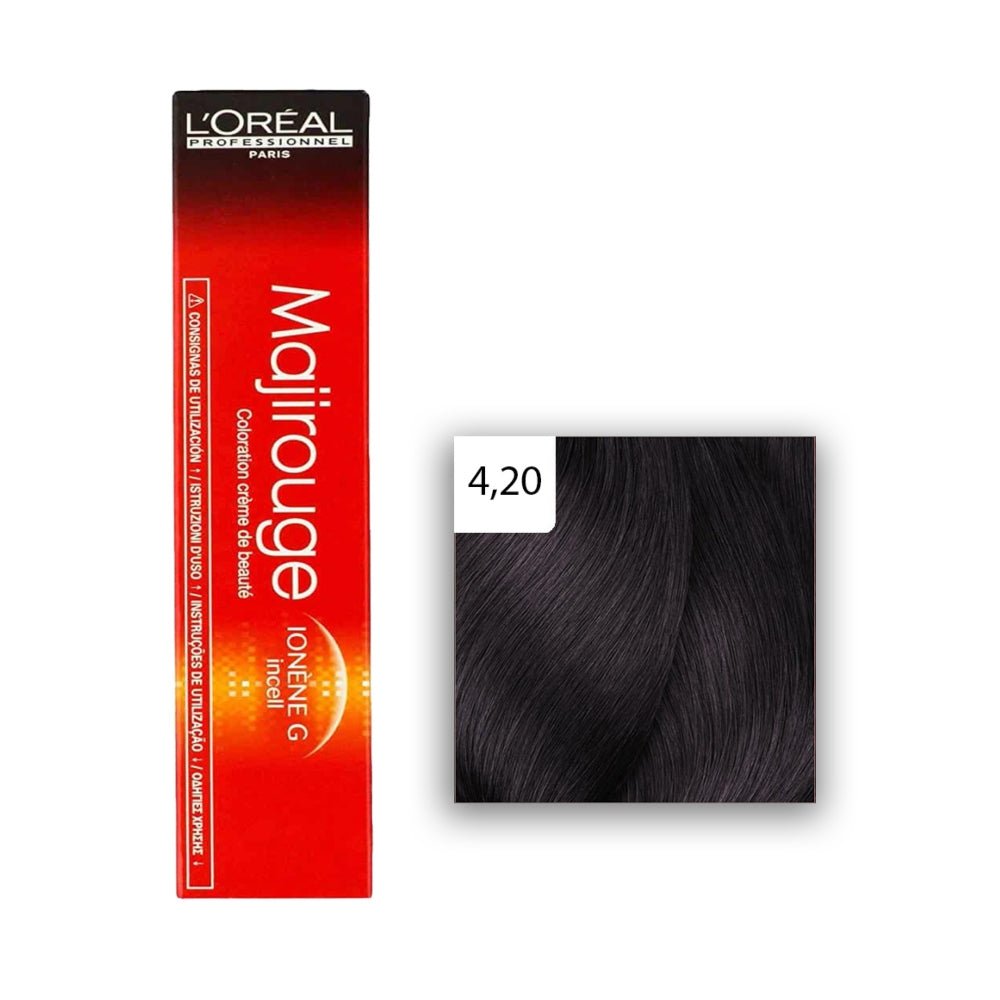 4,20 Majirouge Castano Irisee Intenso L'oreal 50ml - Tinta Capelli - Capelli