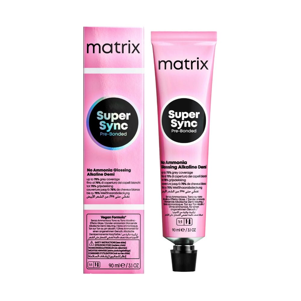 Matrix Super Sync 6N Biondo Scuro Naturale Pre Bonded 90ml - Planethair 